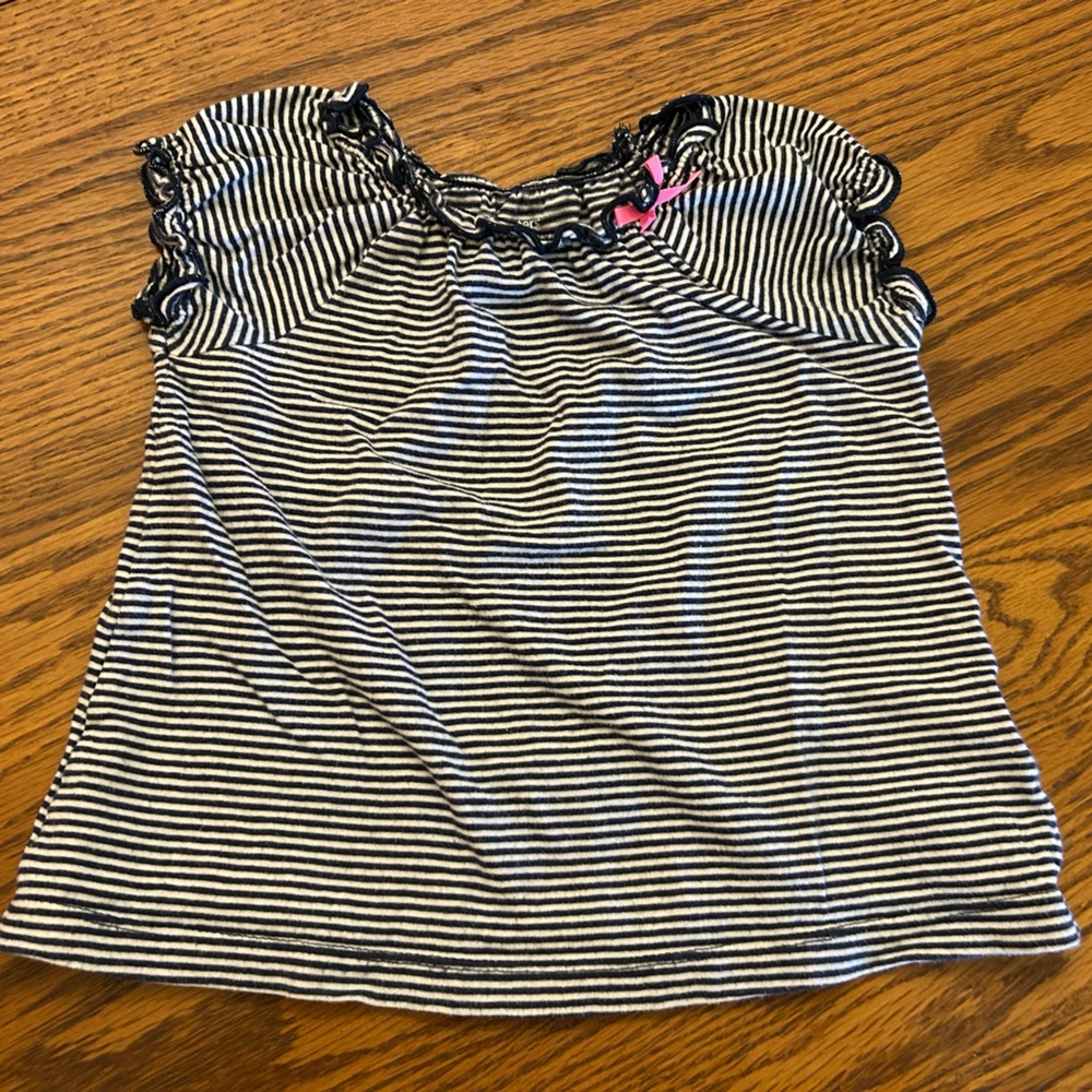 Carter’s Toddler Navy and White Striped Top
